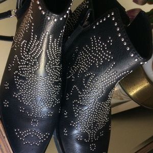 Studded Mercer Edit Callback2 Bootie (Size 8)